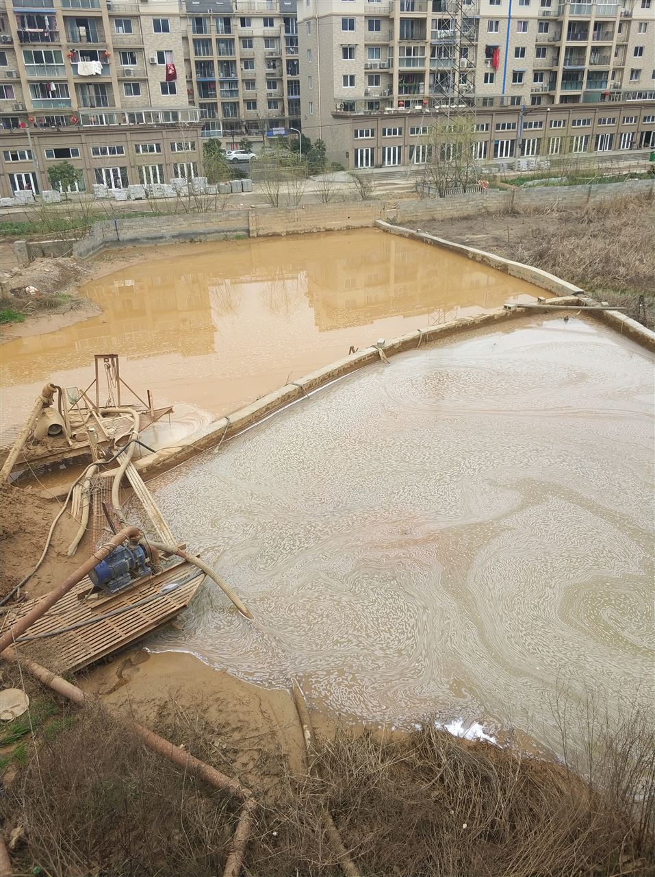 富民沉淀池淤泥清理-厂区废水池淤泥清淤