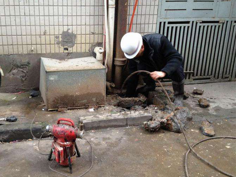 富民疏通下水道-洗菜池疏通