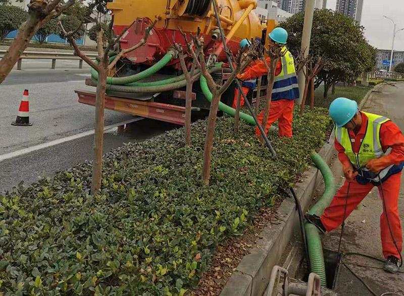富民市政管道清淤